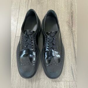Burberry Black Alexre Brogues Oxfords